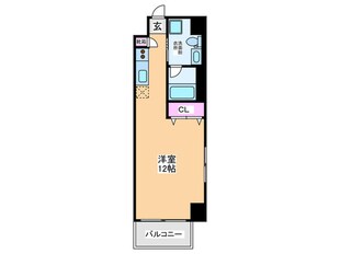 ｵﾙﾌｪｱ難波南11番館の物件間取画像